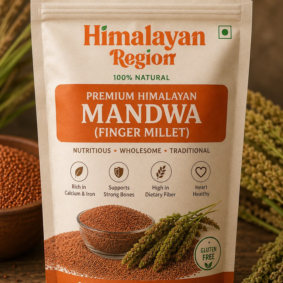 Mandwa Finger Millet — GI-tagged wholesale grain from Uttarakhand