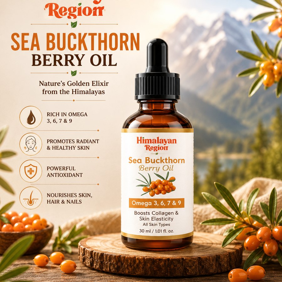 Himalayan Sea Buckthorn Berry Oil wholesale — CO2 extracted, Omega-7 rich