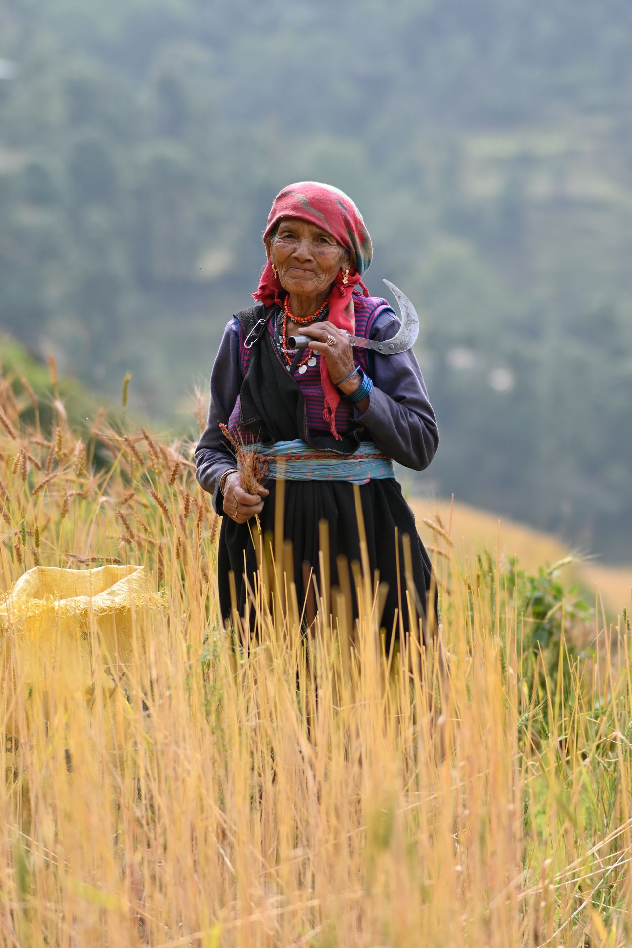 Map of Himalayan agro-tourism villages across Kumaon and Garhwal, Uttarakhand